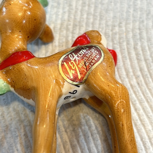Vintage LEFTON Christmas reindeers set - Picture 11 of 13